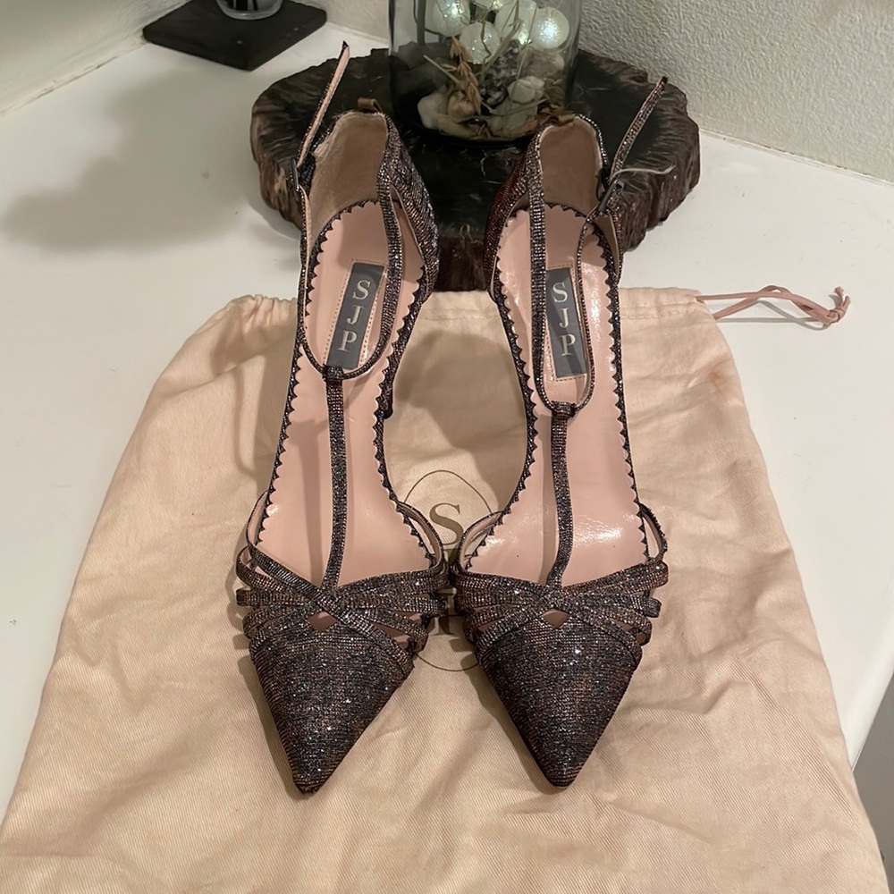 SJP high heels handmade in Italy size 37 1/2
